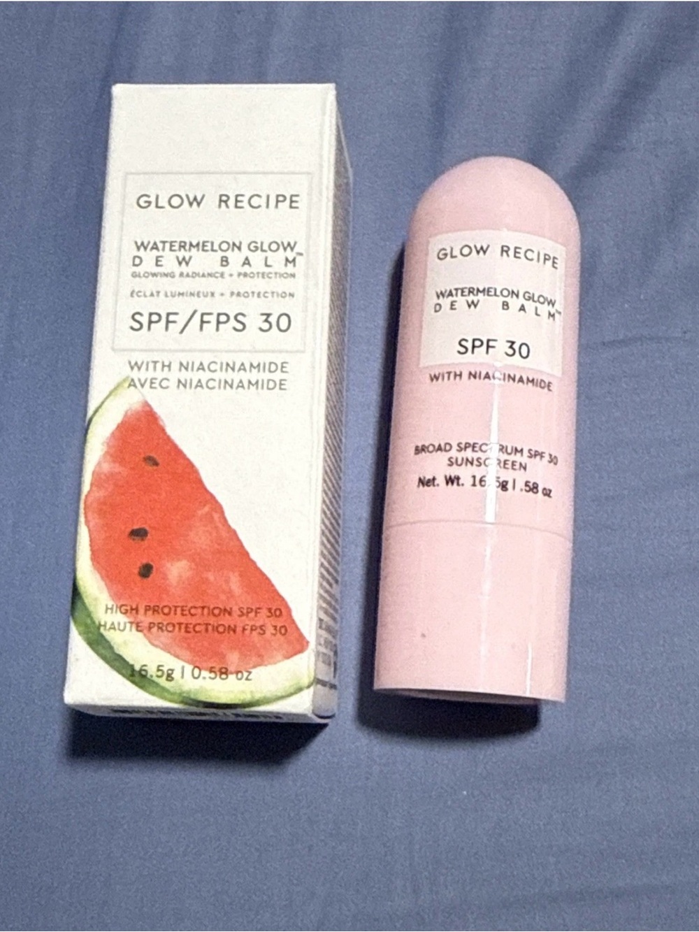 Glow Recipe Watermelon Glow Dew Balm SPF 30. 0.58 oz. NIB